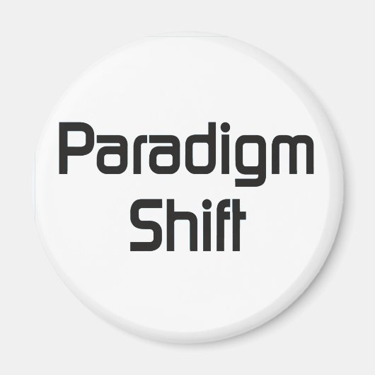 Paradigmenverschiebung bf magnet (Vorne)