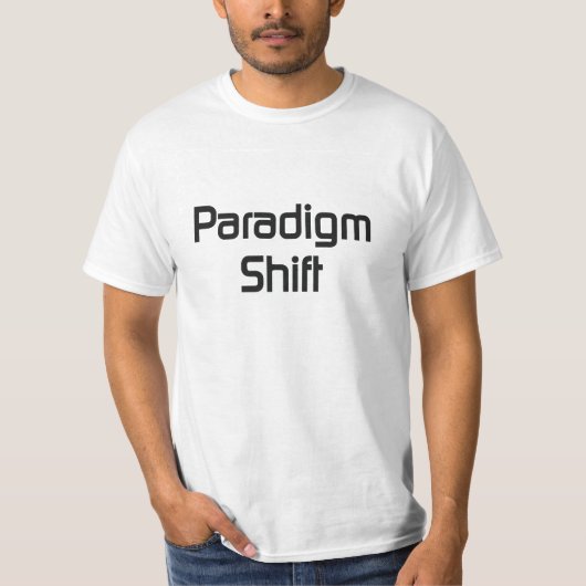 Paradigmenverschiebung bf T-Shirt (Vorderseite)