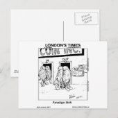 Paradigmenwechsel Lustige Geschenke Tassen Shirts Postkarte (Vorne/Hinten)