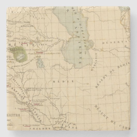 Paradis Terestre Steinuntersetzer (Vorderseite)