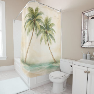 Paradise at Dusk Duschvorhang