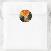 Paradise-Aufkleber Runder Aufkleber (Tasche)