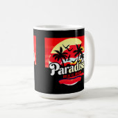 Paradise Beach Band: Tropical Vibes Kaffeetasse (VorderseiteRechts)