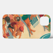 Paradise Beach Club Case-Mate iPhone Hülle (Rückseite (Horizontal))