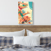 Paradise Beach Club Leinwanddruck (Insitu (Schlafzimmer))