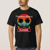 Paradise Beach Florida 2 T-Shirt (Vorderseite)