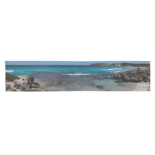 Paradise Beach Paradise Panorama Sommer Australien Kurzer Tischläufer (Horizontal)