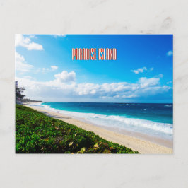 Paradise Beach Postkarte