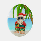 Paradise Beach Santa - SRF Keramikornament (Rechts)