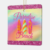 Paradise Beach Surfboards Keramikornament (Links)