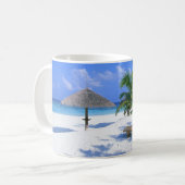 Paradise Beach Tasse (Vorderseite Links)