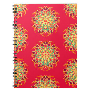 Paradise Bird Orchid Notizblock