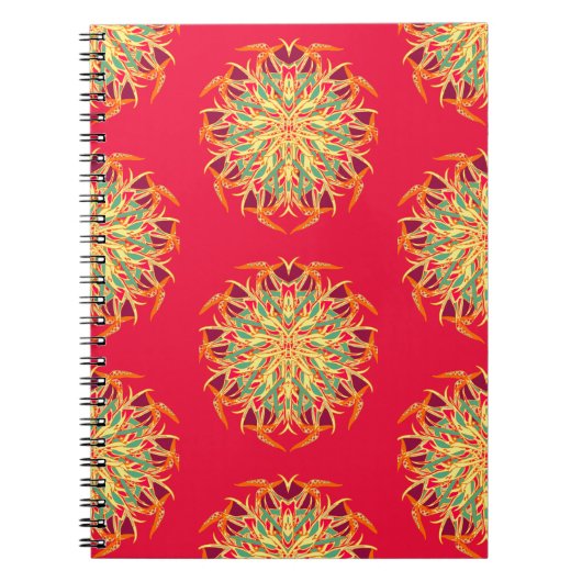 Paradise Bird Orchid Notizblock (Vorderseite)