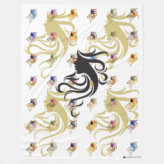 Paradise Blanket Fleecedecke (Vorderseite)