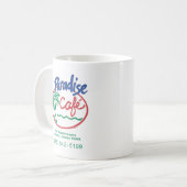 Paradise Café Café Tasse (Vorderseite Links)