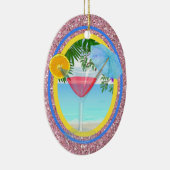 Paradise Cocktail Keramik Ornament (Rechts)