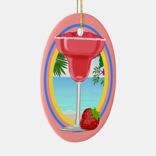 Paradise Cocktail Keramikornament (Rechts)