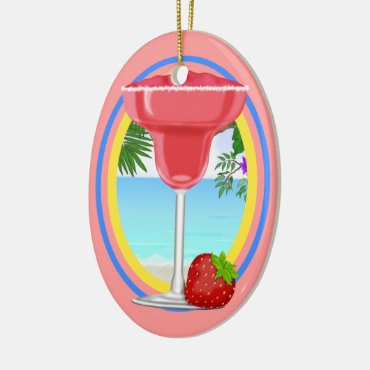 Paradise Cocktail Keramikornament (Links)