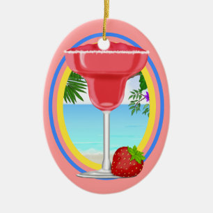 Paradise Cocktail Keramikornament