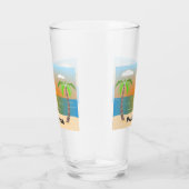 Paradise Drinking Glass Glas (Rechts)