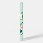 Paradise Floral Watercolor Monogram Case-Mate iPhone Hülle (Rückseite / Rechts)