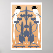 Paradise Flycatchers Poster (Vorne)