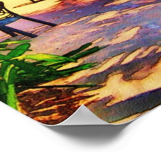 Paradise Found Poster (Ecke)