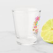 Paradise Garden Monogramm Schnapsglas (Links)