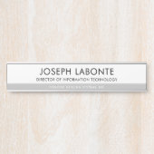 Paradise Grills Custom Wall Namplate Türschild (Vorderseite )