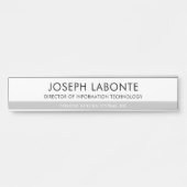 Paradise Grills Custom Wall Namplate Türschild (Vorderseite )