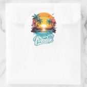 Paradise Hawaii Sticker (Tasche)