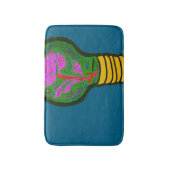 Paradise in a Light Bulb Badematte (Vorderseite Vertikal)