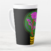 Paradise in a Light Bulb Milchtasse (Linke Ecke)