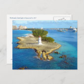 Paradise Island Light Postkarte (Vorne/Hinten)