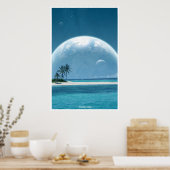 Paradise Island Poster (Küche)