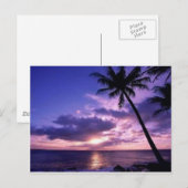 Paradise Island Postkarte (Vorne/Hinten)