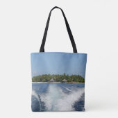 Paradise Island Tote Bag Tasche (Rückseite)