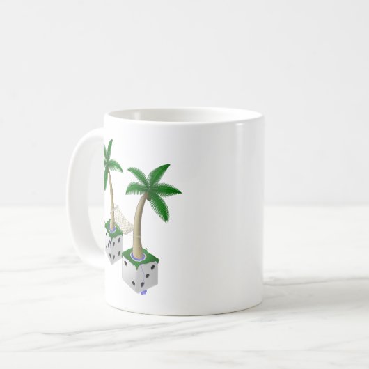 Paradise Kaffeetasse (Vorderseite Links)
