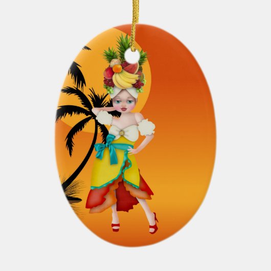 Paradise Lola - SRF Keramikornament (Vorne)