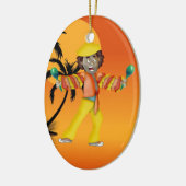 Paradise Lola's Boyfriend - SRF Keramikornament (Links)