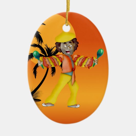 Paradise Lola's Boyfriend - SRF Keramikornament (Vorne)