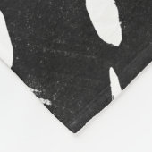 Paradise Palm Fronds Fleecedecke (Ecke)