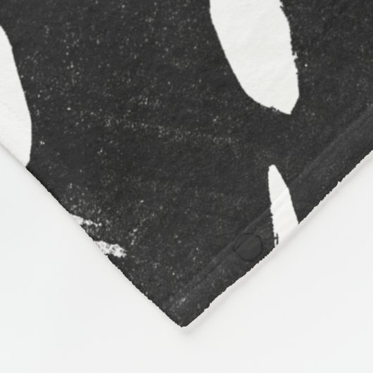 Paradise Palm Fronds Fleecedecke (Ecke)