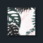 Paradise Palm Fronds Leinwanddruck<br><div class="desc">Paradise Sweep I by Grace Popp. PalmbaumbaumBlätter in verschiedenen Formen werden durch die einzigartige Farbwahl kontrastiert. | 138464GG</div>