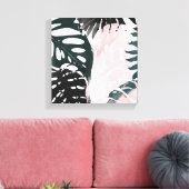 Paradise Palm Fronds Leinwanddruck (Insitu (Wohnzimmer))