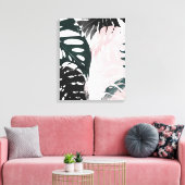 Paradise Palm Fronds Leinwanddruck (Insitu (Wohnzimmer))