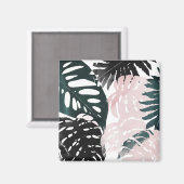 Paradise Palm Fronds Magnet (Vorderseite/Rückseite)