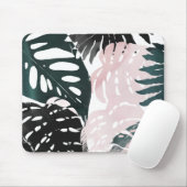 Paradise Palm Fronds Mousepad (Mit Mouse)