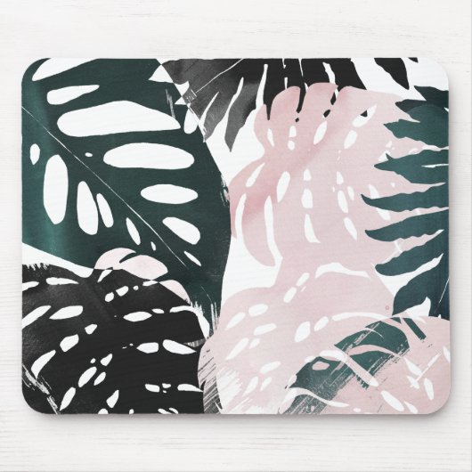 Paradise Palm Fronds Mousepad (Vorne)
