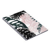 Paradise Palm Fronds Notizblock (Rechte Seite)